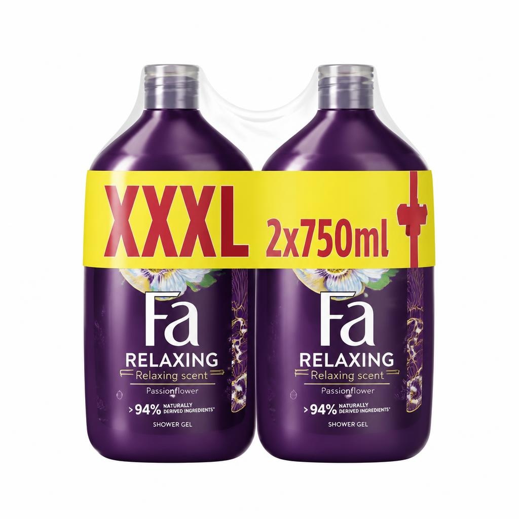Gel za prhanje Fa 2 x 750 ml - Akcija u trgovini Spar