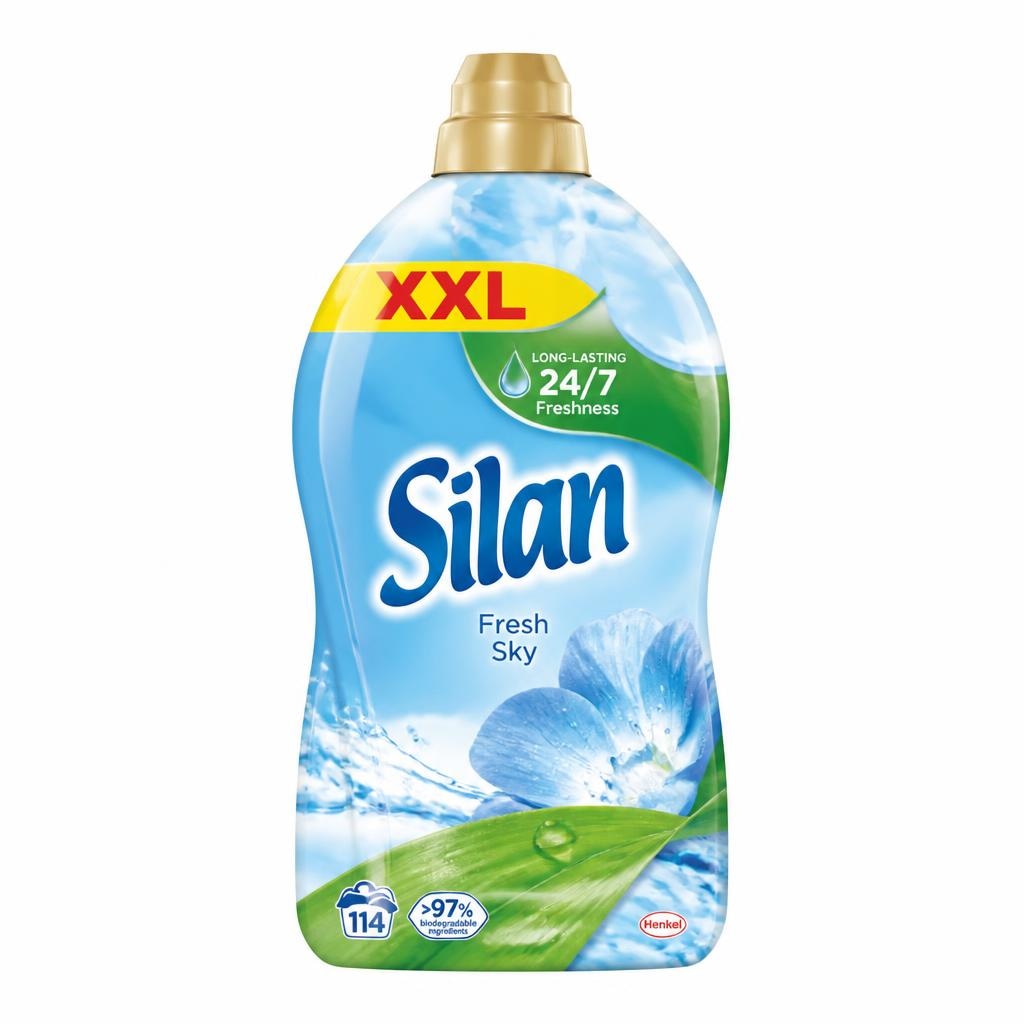 Silan Mehčalec za perilo 2.86 L / 130 pranj in 2.772 L / 126 pranj - Akcija u trgovini Tuš