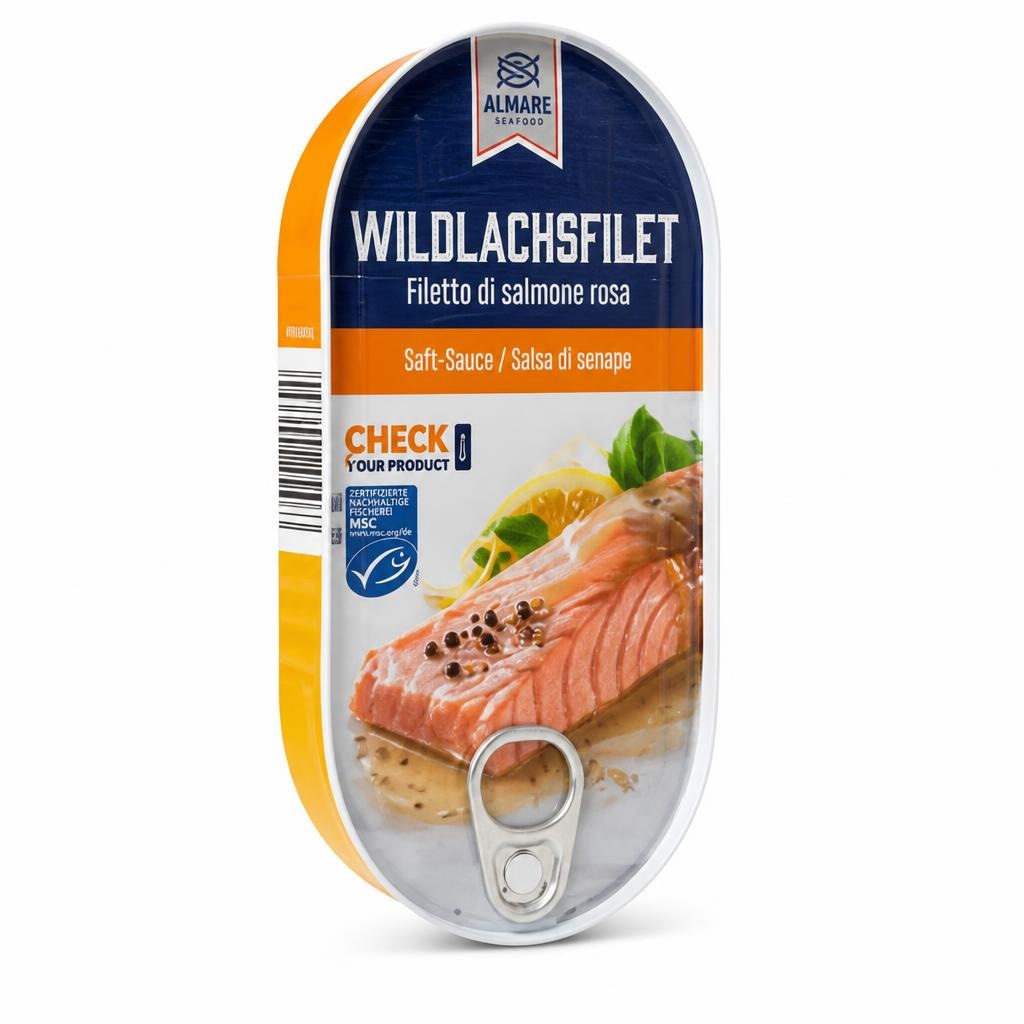 ALMARE SEAFOOD Lososov file 200 g Akcija v trgovini Hofer