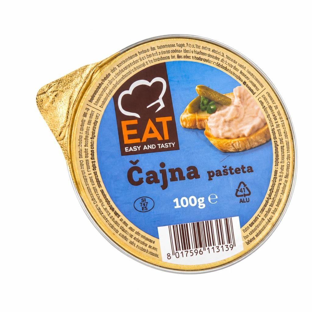 Eat Easy and Tasty čajna pašteta 100 g Akcija v trgovini Eurospin