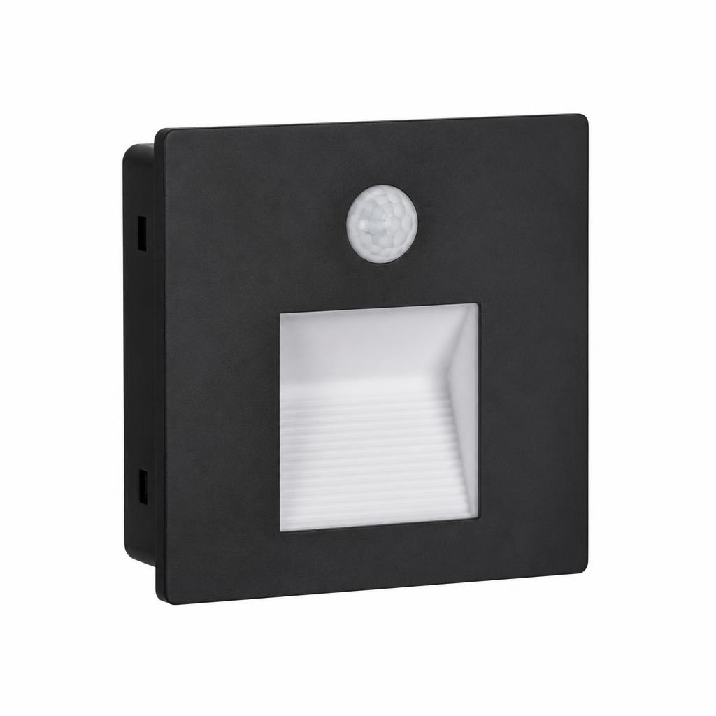 Elektro Smart vgradna LED svetilka za stopnice s senzorjem črna ali bela 5CCT Akcija v trgovini Jager