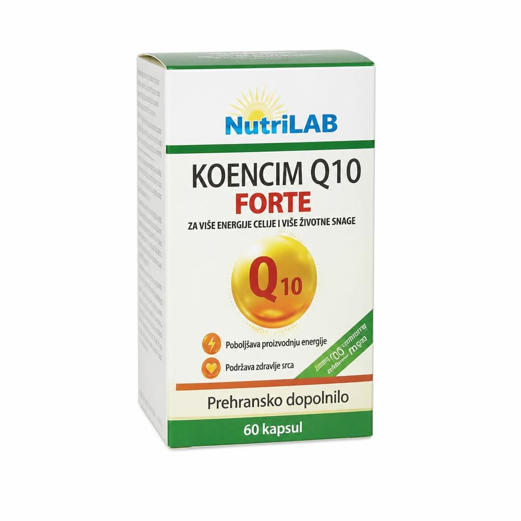 NutriLAB Q10 Forte 60 kapsul Akcija v trgovini Tuš