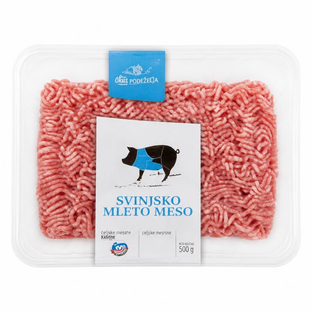 Okus podeželja svinjsko mleto meso 500 g Akcija v trgovini Hofer