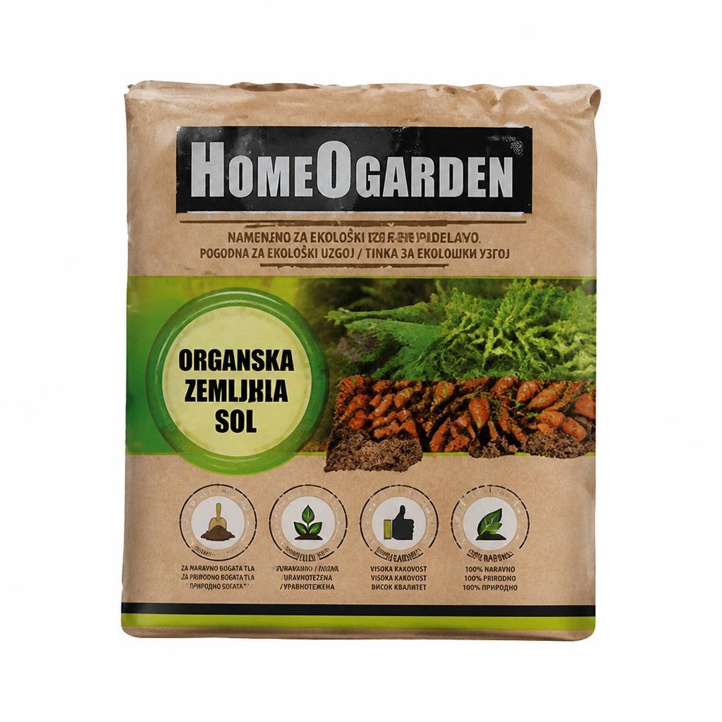 HomeOgarden organska zemlja 50 l Akcija v trgovini Spar