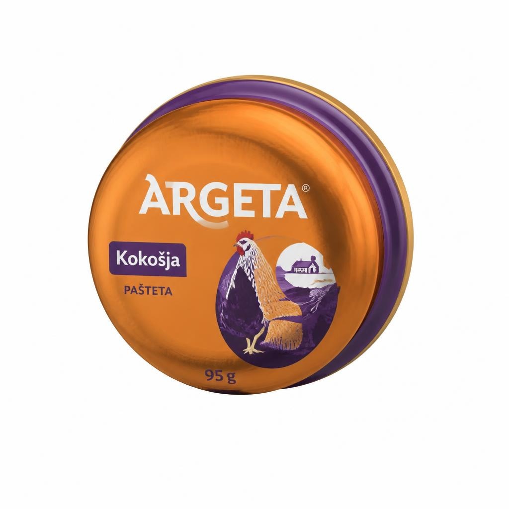 Kokošja pašteta 95 g Argeta Akcija v trgovini E.Leclerc