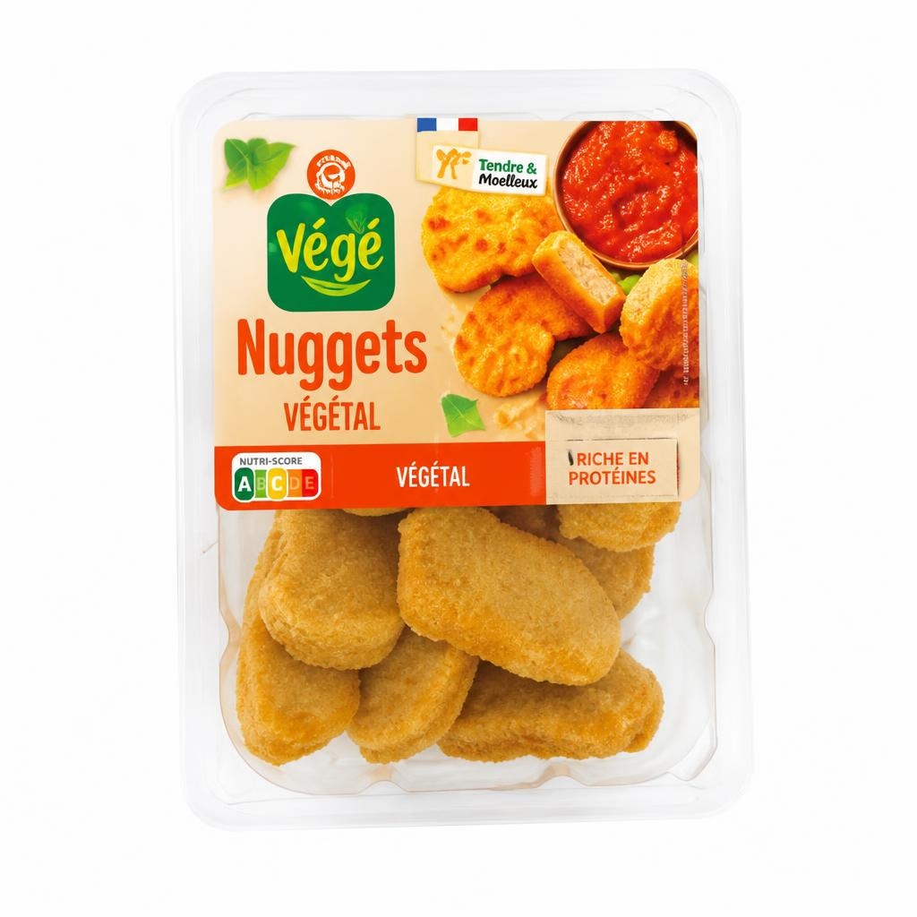 Panirani veganski medaljoni Végé Nuggets 200 g - Akcija v trgovini E.Leclerc