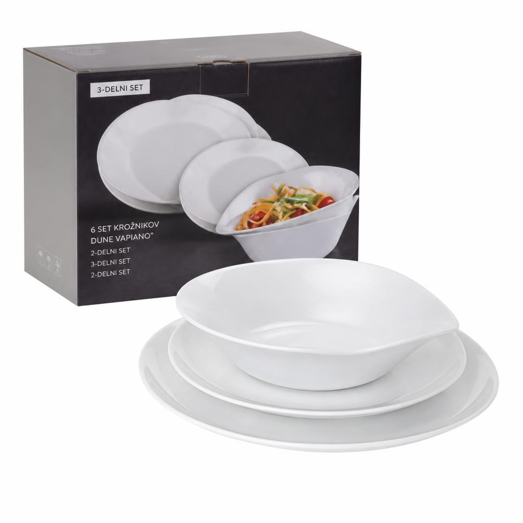 Set krožnikov "DUNE VAPIANO" 2-delni set Villeroy & Boch Akcija v trgovini Lesnina
