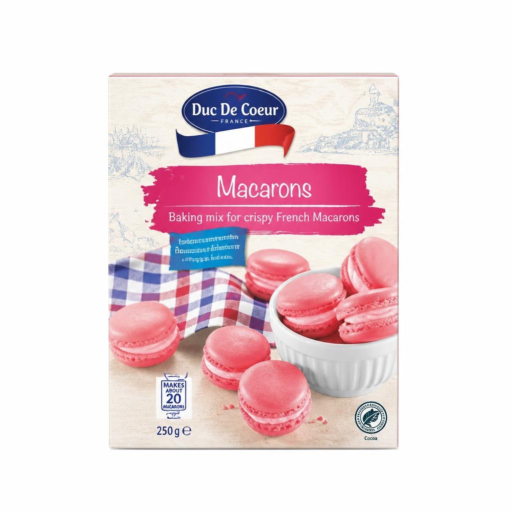 Duc De Coeur Zmes za pripravo makronov 250 g Akcija v trgovini Lidl