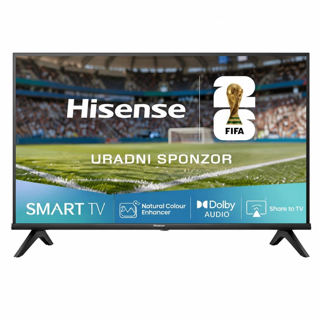 Smart TV Hisense 40A49Q 40"/100 cm - Akcija v trgovini Merkur