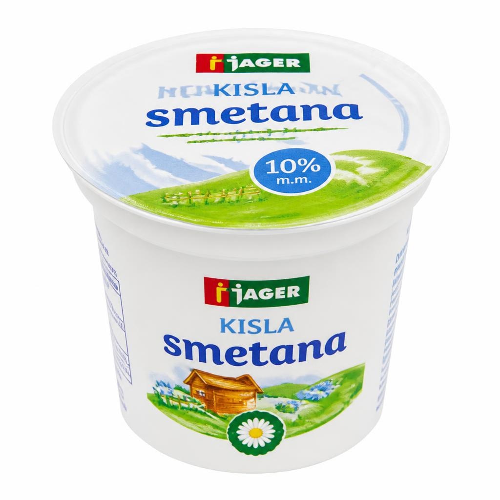 Kisla smetana 400 g Akcija v trgovini Jager