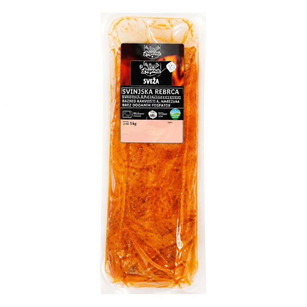 Žar Legende Sveža svinjska rebrca pribl. 1 kg - Akcija v trgovini Lidl