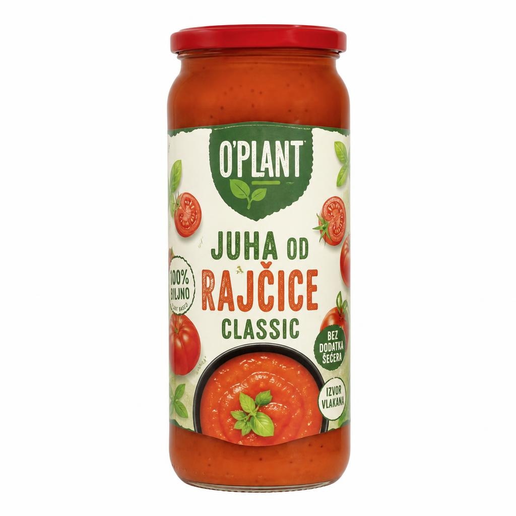 O'Plant paradižnikove juhe 420 g - Akcija v trgovini Tuš