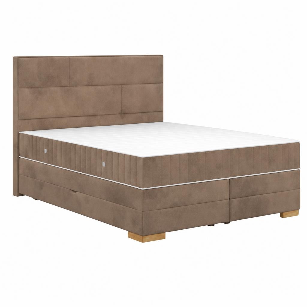 Roni 2 boxspring postelja 160 x 200 cm - Akcija v trgovini Prima