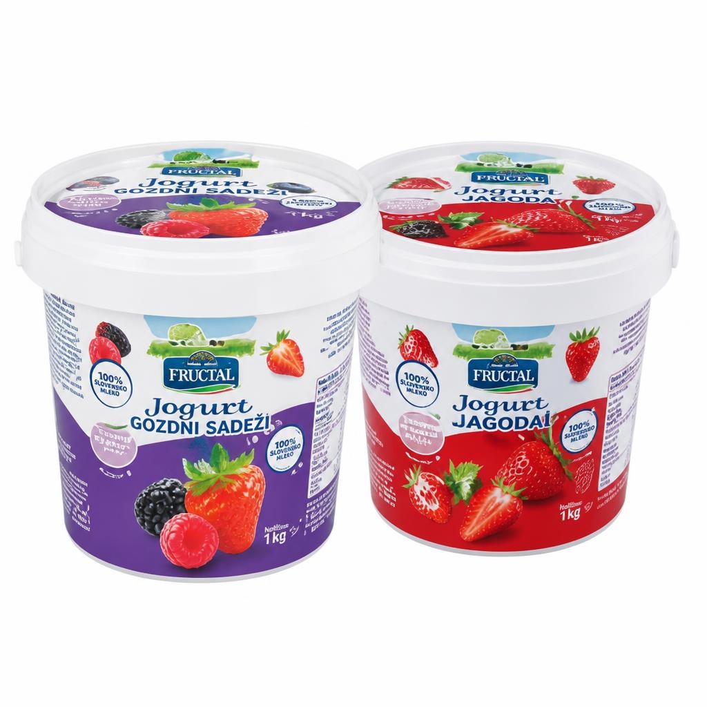 Polnomastni jogurt, gozdni sadeži/jagoda 1 kg Pascoli Italiani Akcija v trgovini Eurospin
