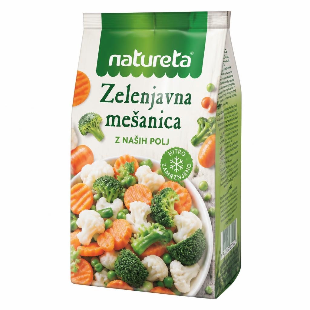 Zelenjavna mešanica Natureta 450 g Akcija v trgovini Mercator