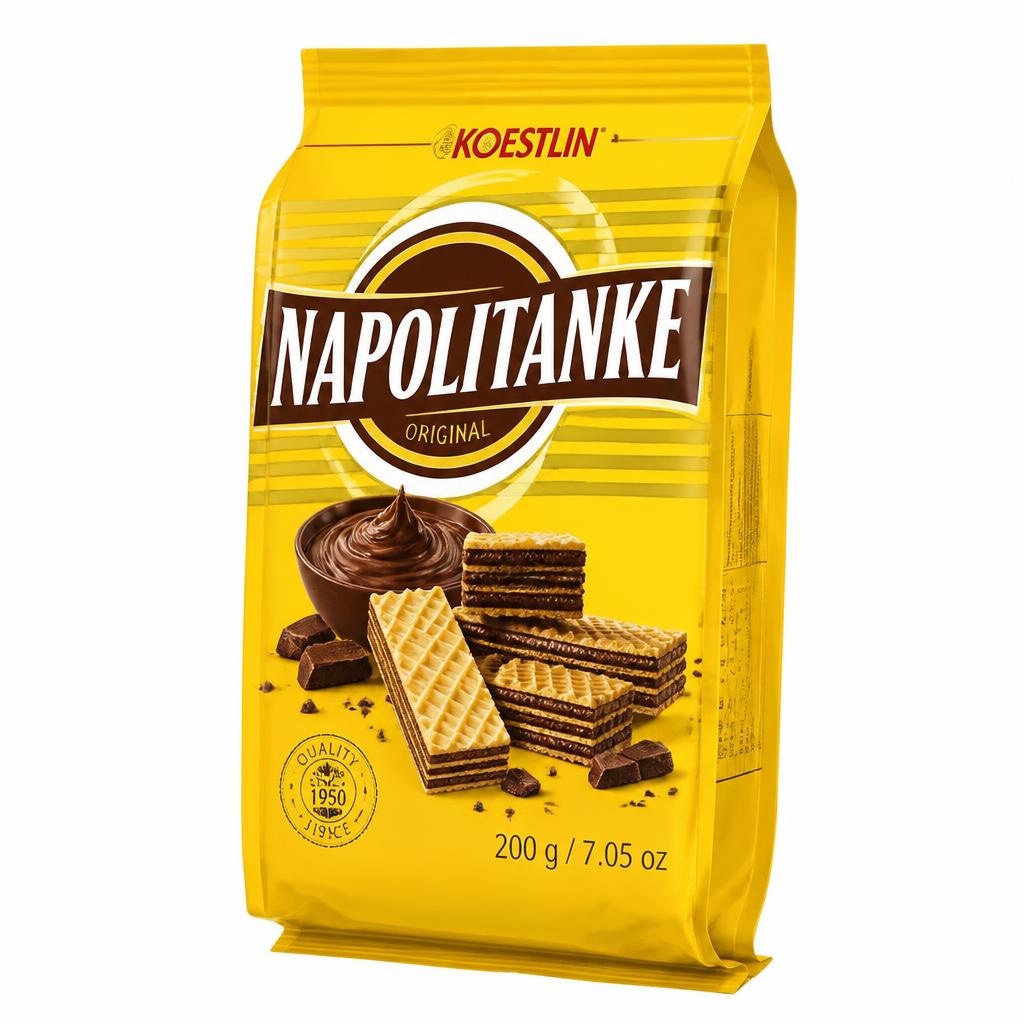 Napolitanke Koestlin 200 g - Akcija v trgovini Mercator