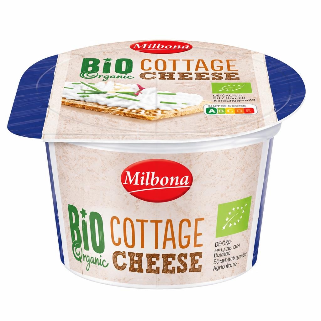 Milbona Bio zrnata skuta 200 g - Akcija v trgovini Lidl