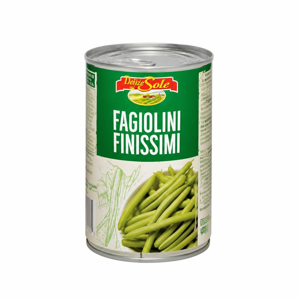 Stročji fižol 400 g Delizie Sole - Akcija v trgovini Eurospin
