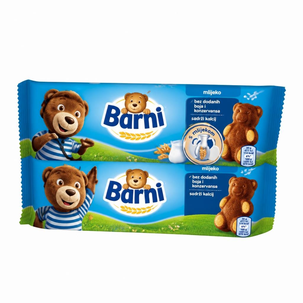 Barni pecivo 5 x 30 g Akcija v trgovini Mercator