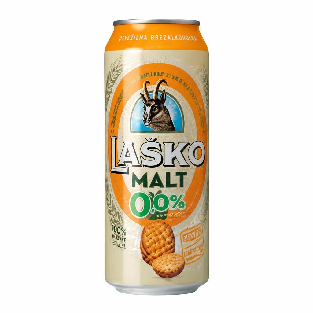 Pijača Laško Malt 0,5 L - Akcija v trgovini Mercator