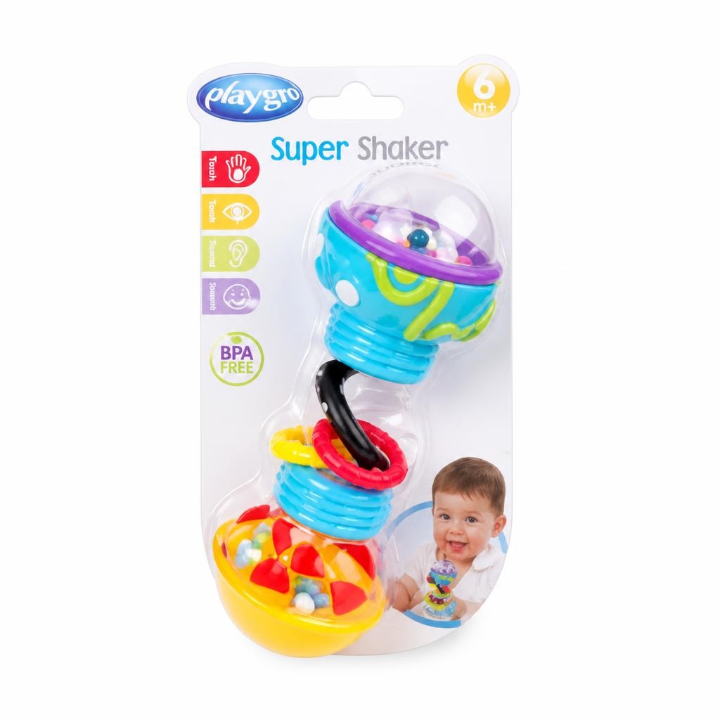 Playgro Ropotuljica - Akcija v trgovini Tuš