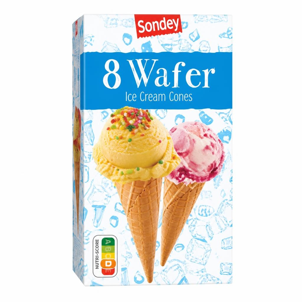 Sondey Korneti za sladoled 112 g - Akcija v trgovini Lidl