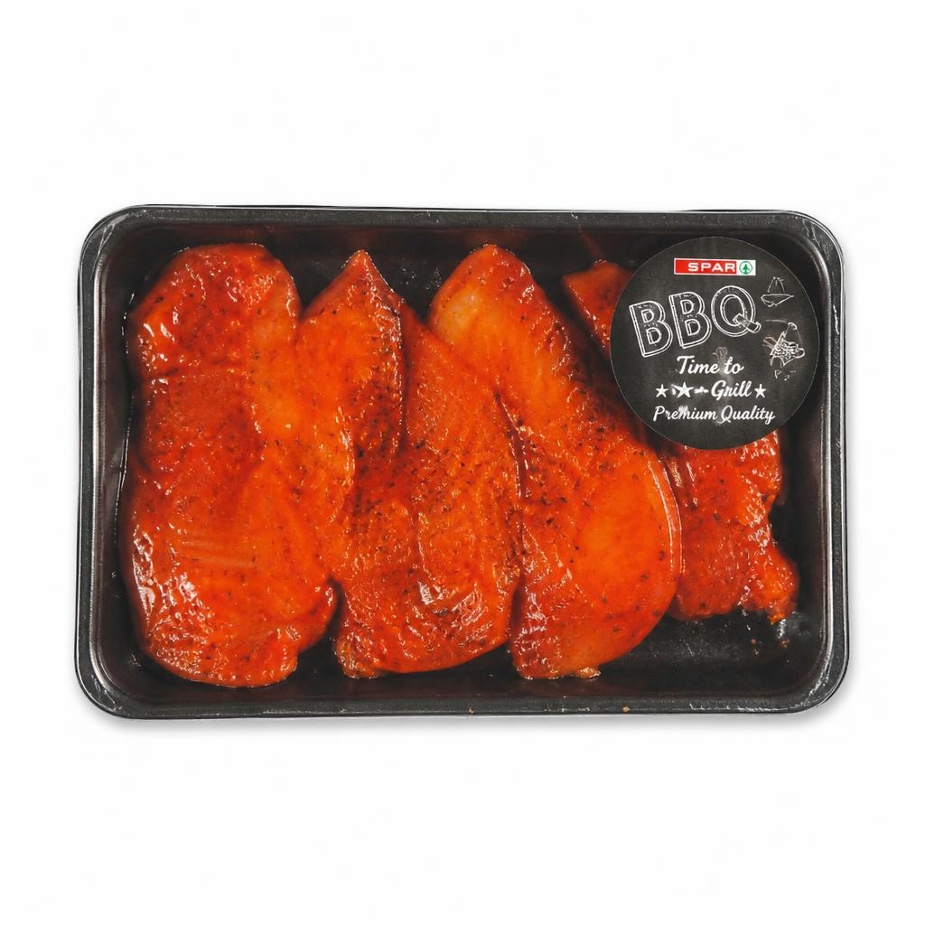 Spar BBQ piščančji file v marinadi 1 kg Akcija v trgovini Spar