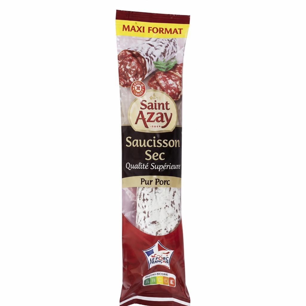Suha salama Saint Azay 400 g - Akcija v trgovini E.Leclerc