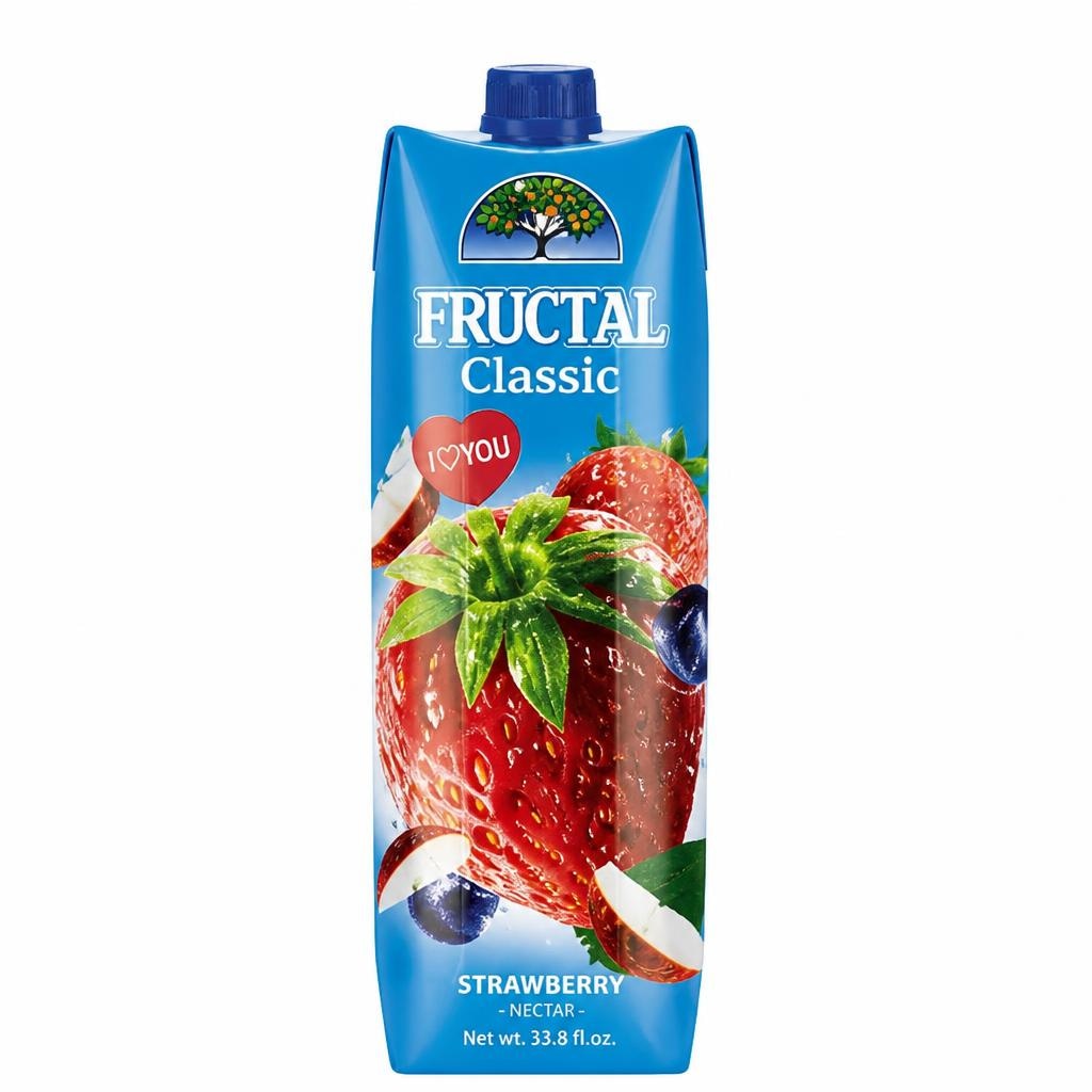 FRUCTAL Classic pijača jagoda 1 l Akcija v trgovini Lidl