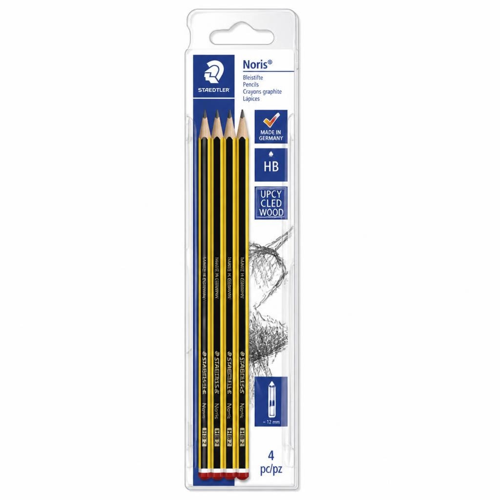 Svinčniki Noris 120 4 x HB STAEDTLER Akcija v trgovini E.Leclerc