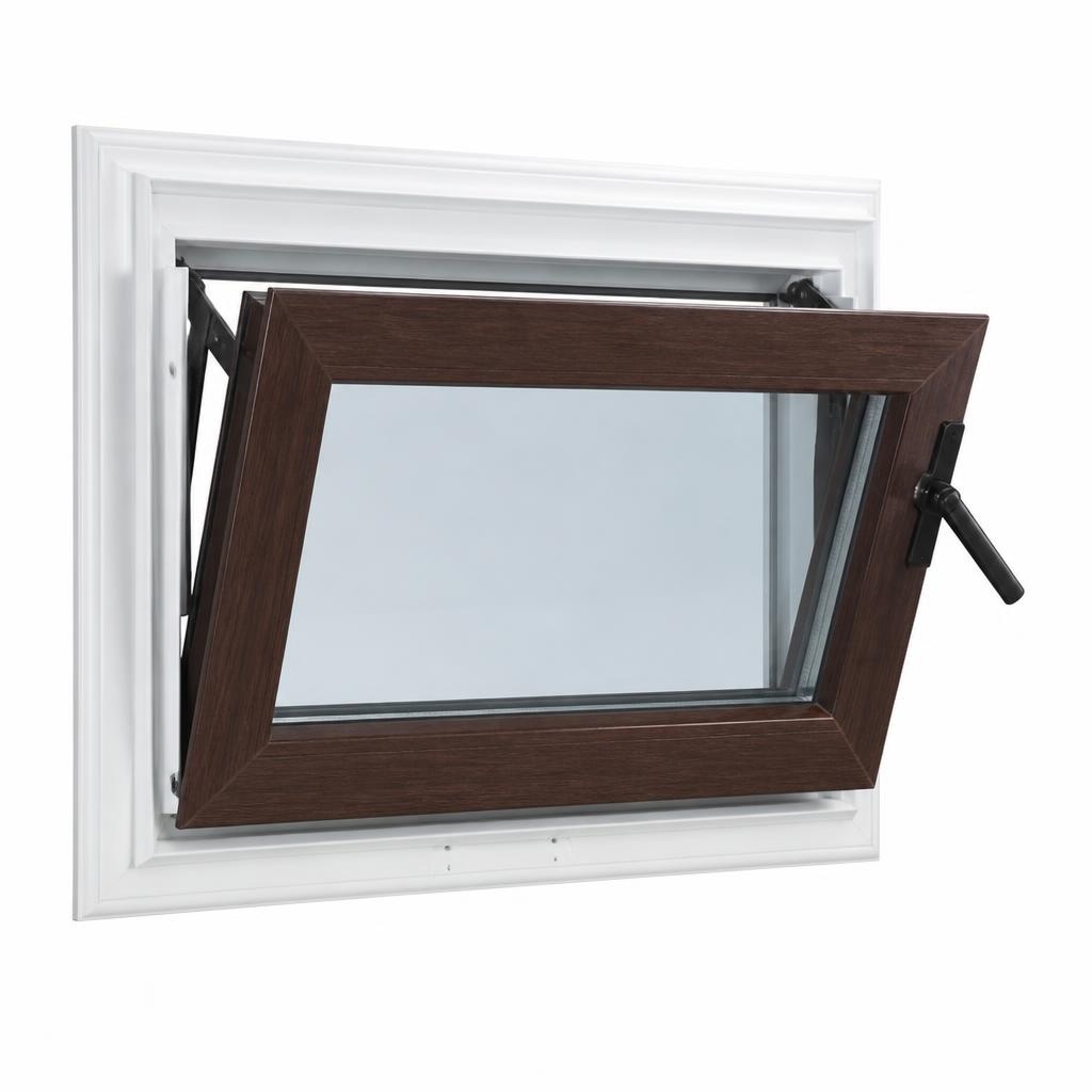 PVC nagibno okno 'Q59' 60 x 40 cm Akcija v trgovini Bauhaus