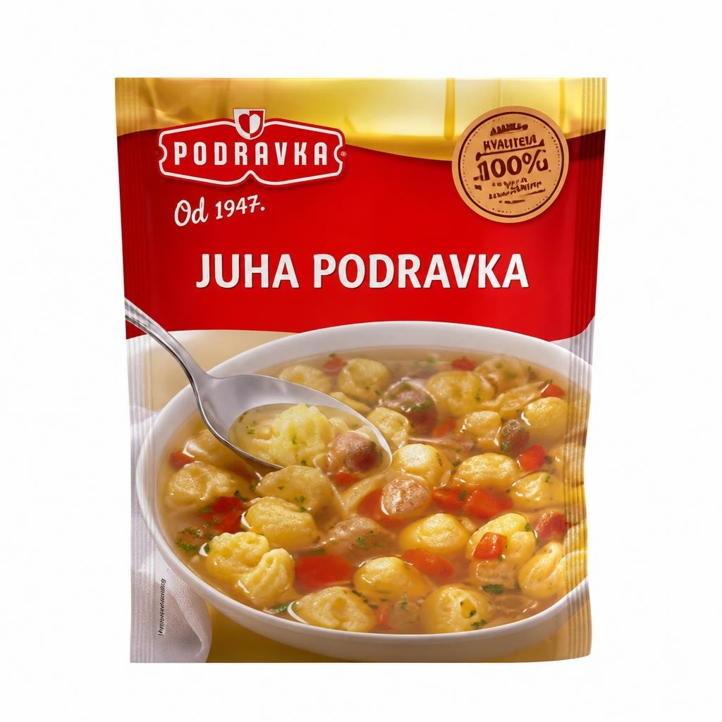 Juha Podravka Akcija v trgovini Mercator