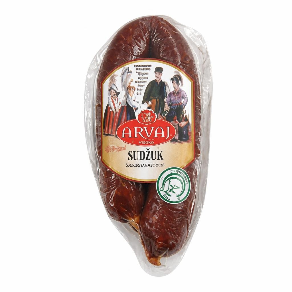 Sudžuk Halal 1 kg Arvaj - Akcija v trgovini Spar