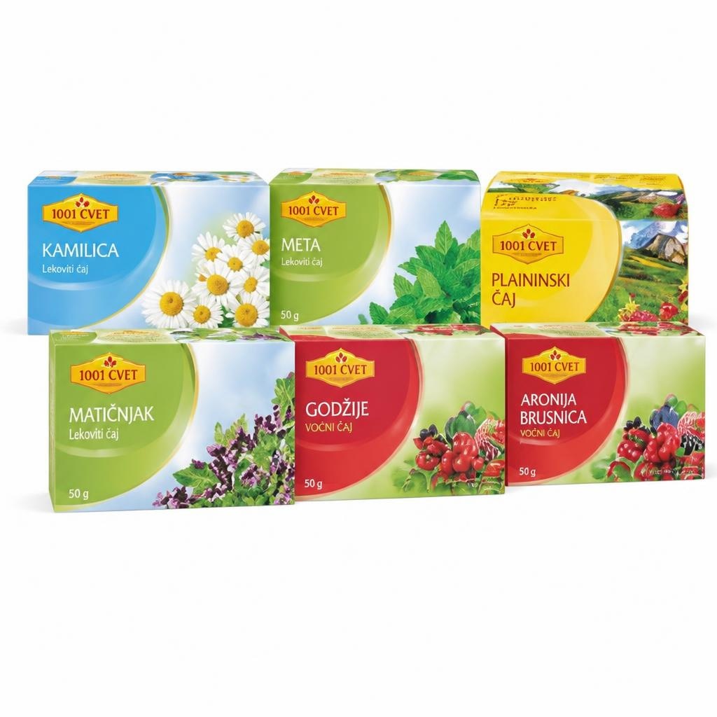 1001 Cvet izbrani čaji Akcija u trgovini Lidl
