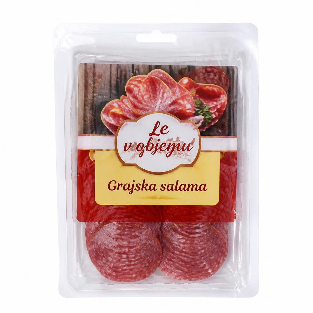 Grajska salama rezine 100 g Akcija v trgovini Eurospin