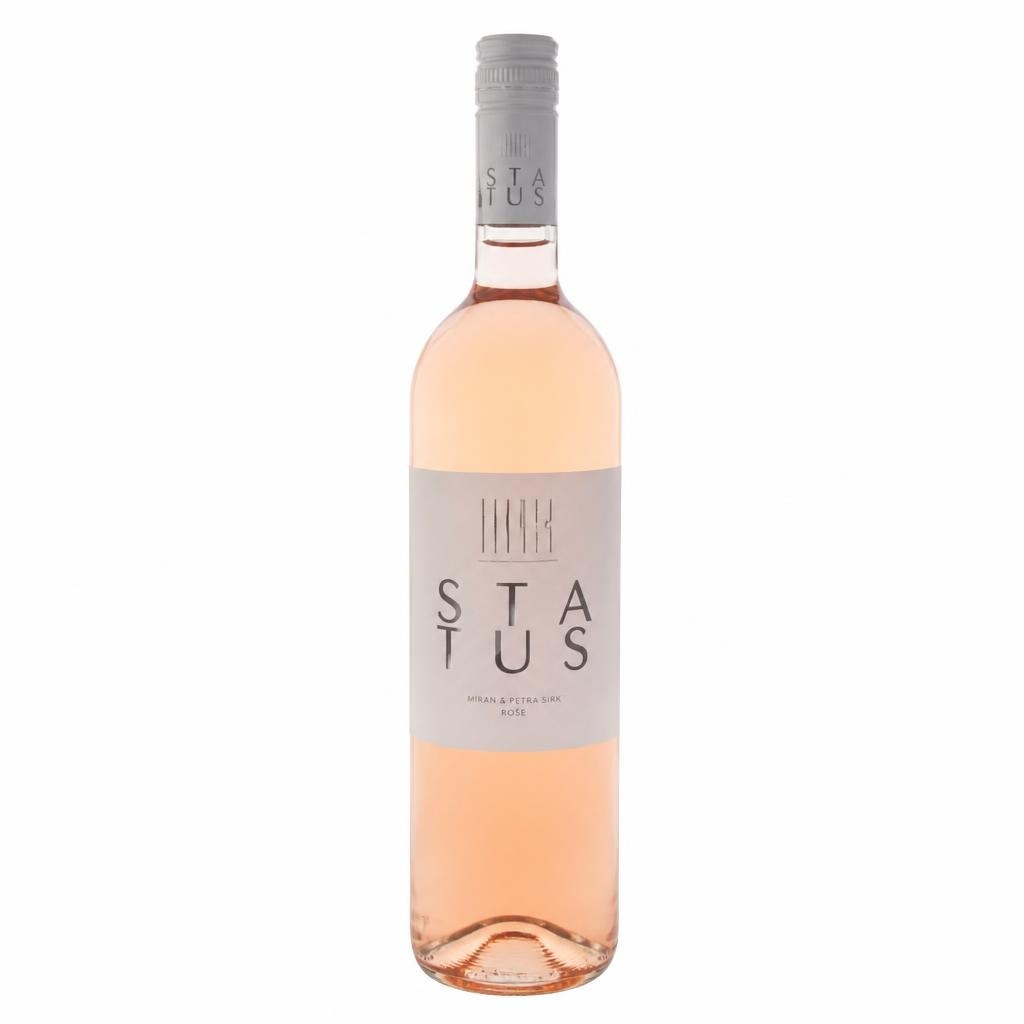 Kakovostno vino ZGP Status Rosé "Miran & Petra Sirk" 0,75 l Akcija v trgovini E.Leclerc
