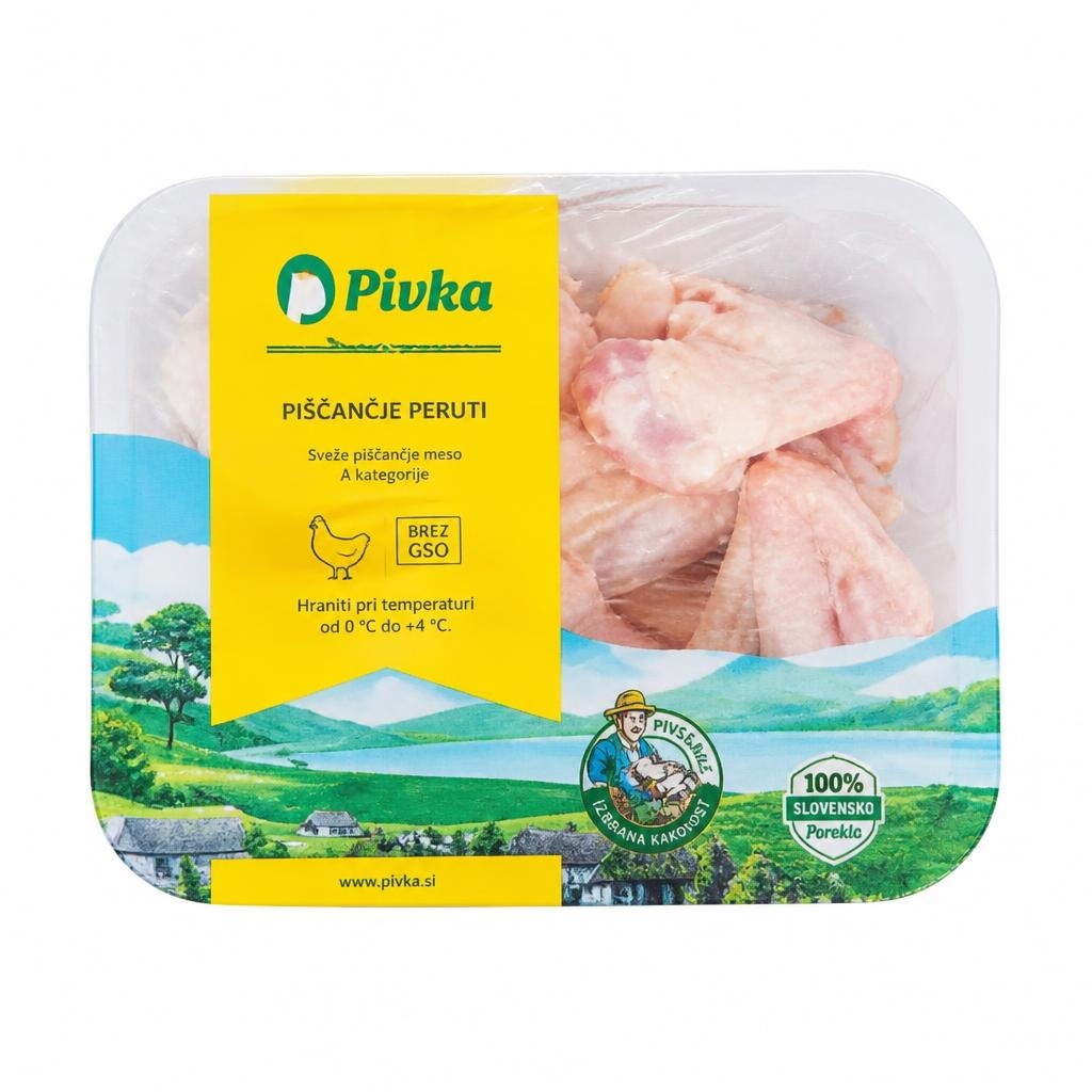 Piščančje peruti 500 g Pivka Akcija v trgovini E.Leclerc