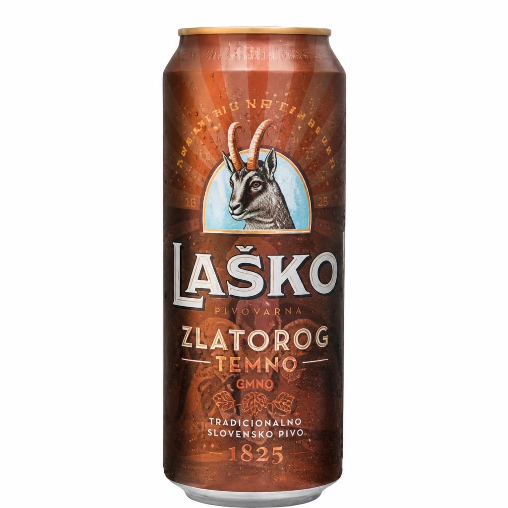 Pivo Laško Zlatorog 0,5 l Akcija v trgovini Mercator