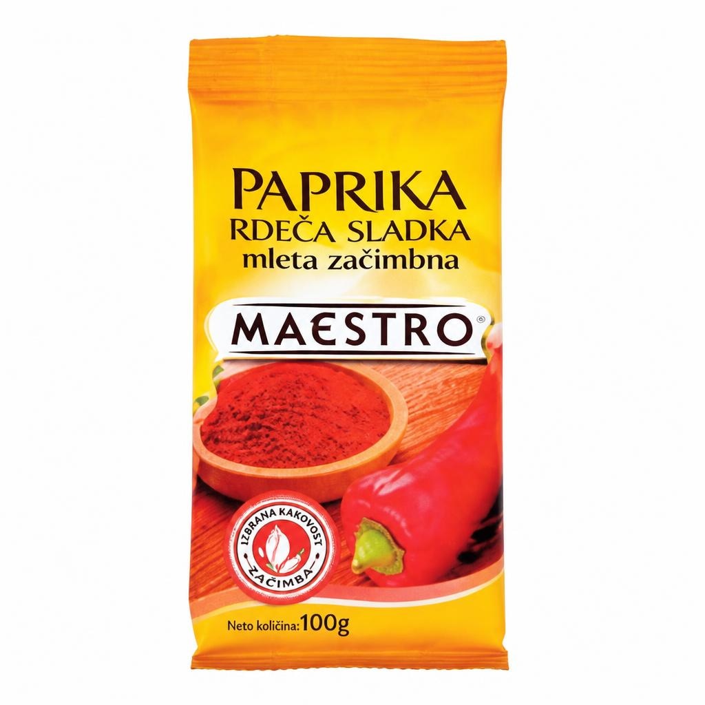 Paprika Maestro 100g - Akcija v trgovini Spar