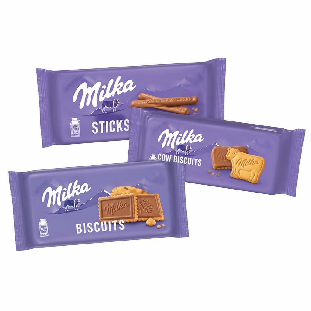 Piškoti Milka 112 g - 126 g Akcija v trgovini E.Leclerc