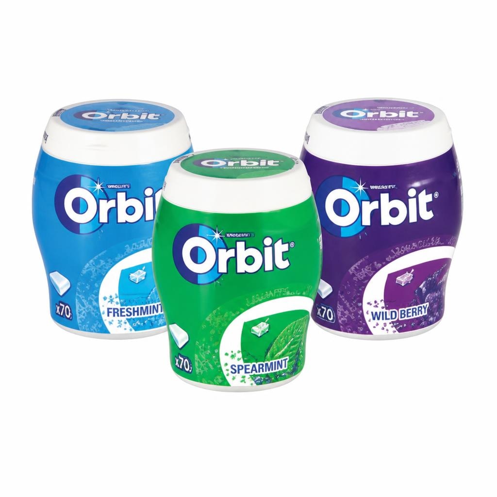 Žvečilni gumi Orbit 64 g Akcija v trgovini Spar