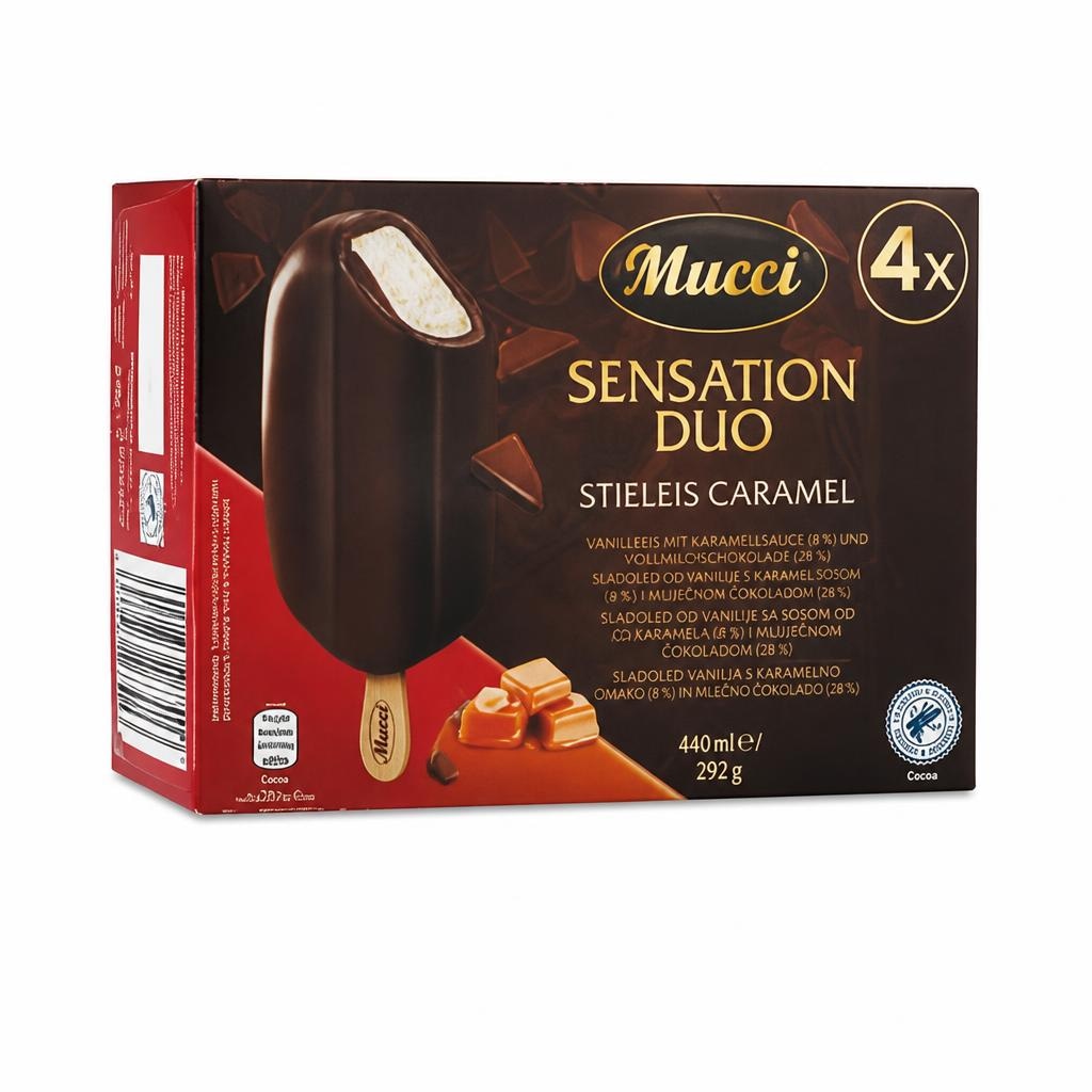 Mucci Sladoled na palčki 444-432 ml - Akcija v trgovini Hofer