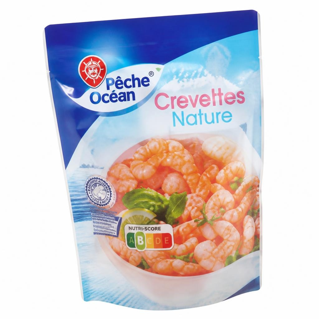 Kuhane oluščene kozice 125 g Pêche Ocean Akcija v trgovini E.Leclerc