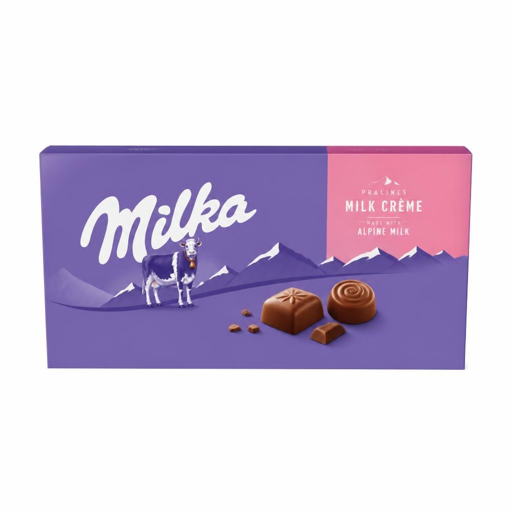 Milka bombonjera 110 g Akcija v trgovini Tuš