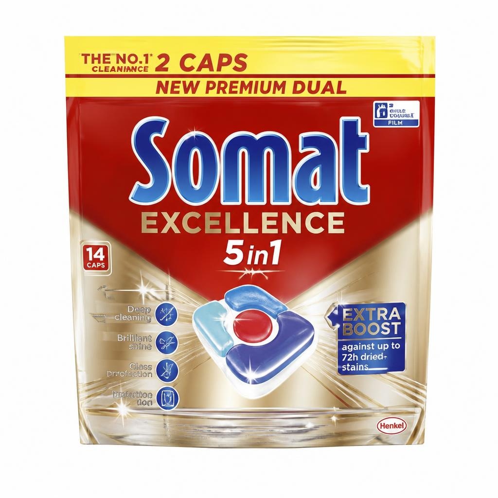 Somat Excellence Premium 5in1 kapsule 75 kosov Akcija v trgovini Mueller