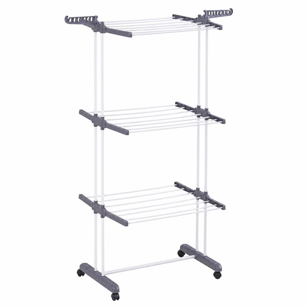 Pokončno stojalo za perilo 72 x 64 x 170 cm homeware - Akcija v trgovini Lesnina