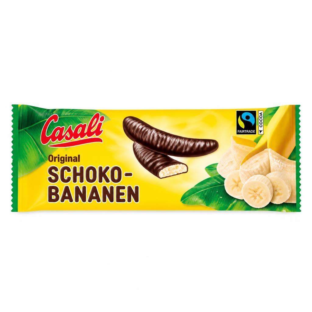 Čokoladne Bananice Casali 300 g Akcija v trgovini Mercator