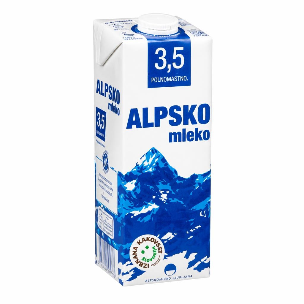 Alpsko mleko 1 l - Akcija v trgovini Spar