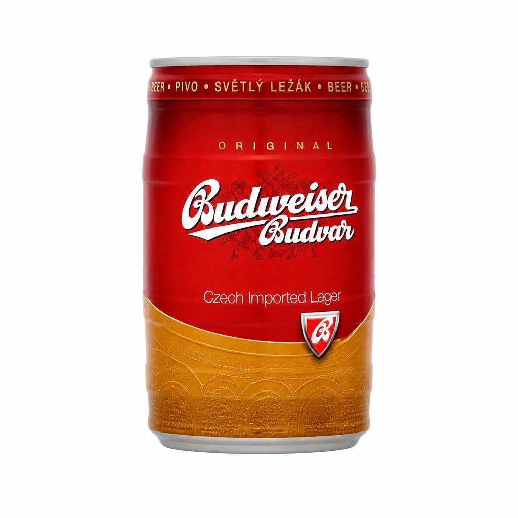 Pivo Budweiser 5 l - Akcija v trgovini Spar