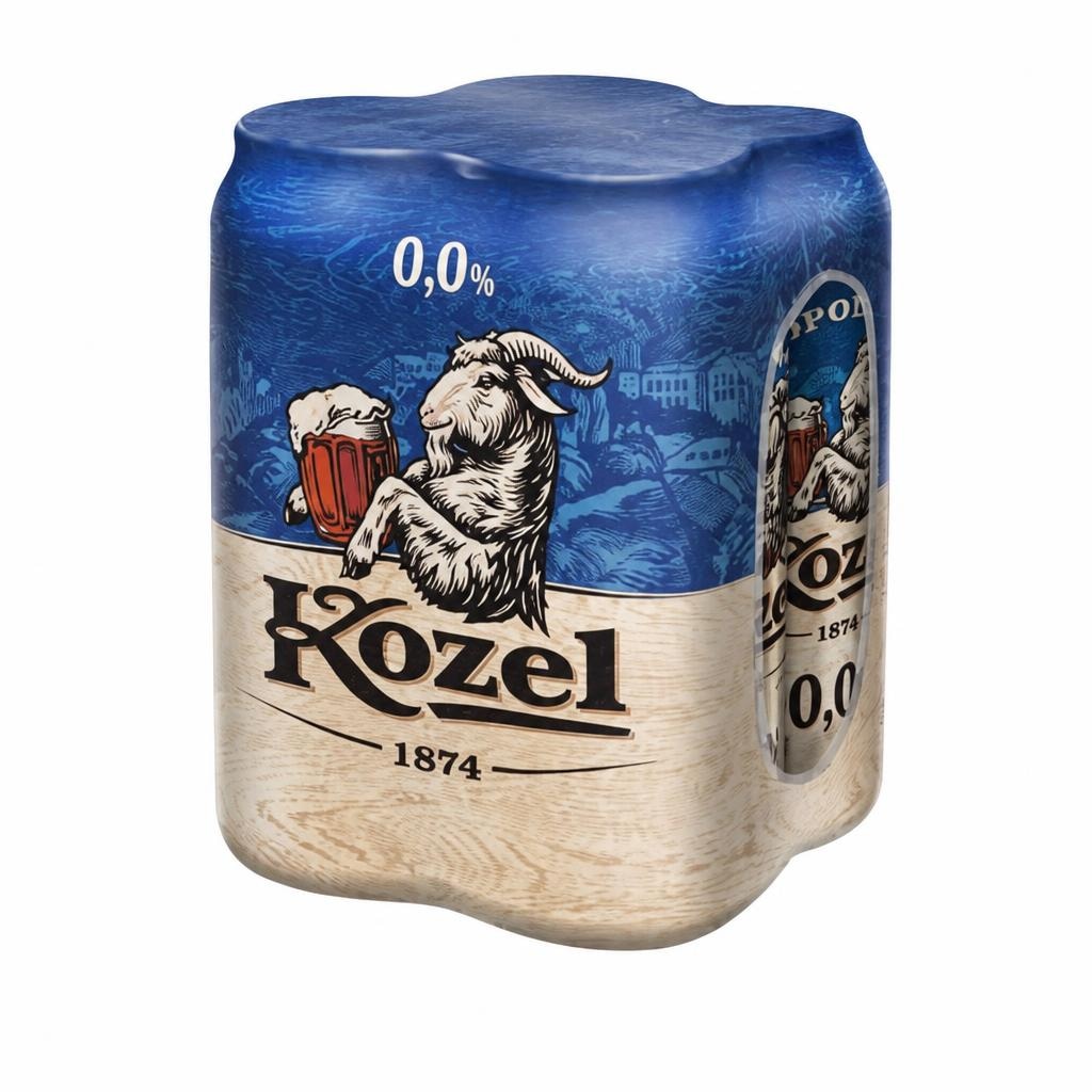 Pivo Kozel 4 x 0,5 l - Akcija v trgovini Mercator